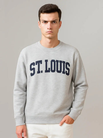 OVERSIZED SWEAT SHIRTS - GRAY