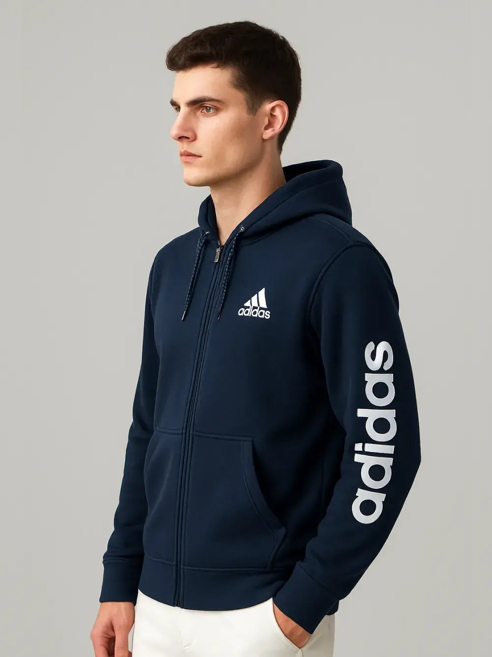 ADIDAS 3-STRIPE PULLOVER HOODIE