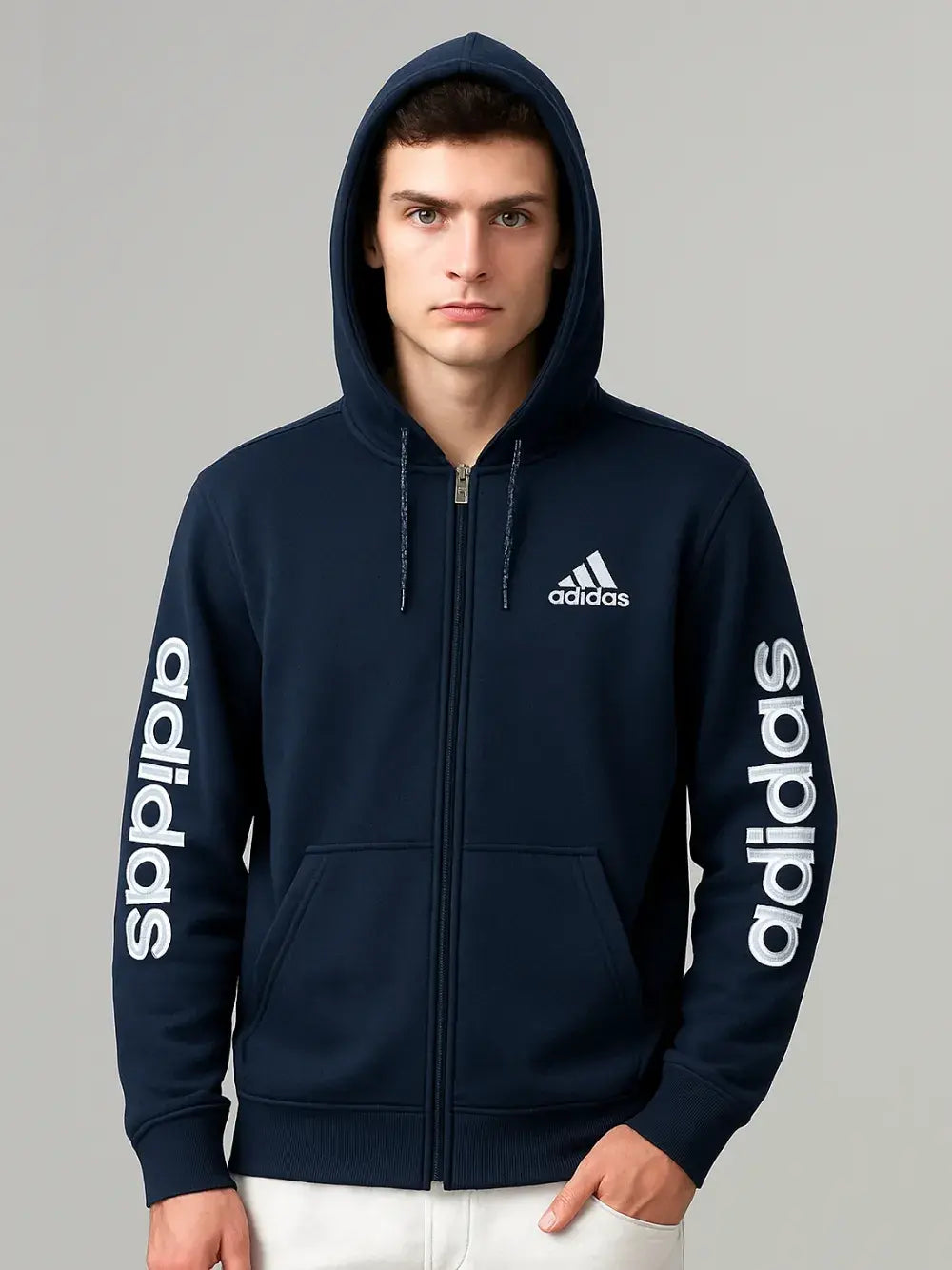 ADIDAS 3-STRIPE PULLOVER HOODIE