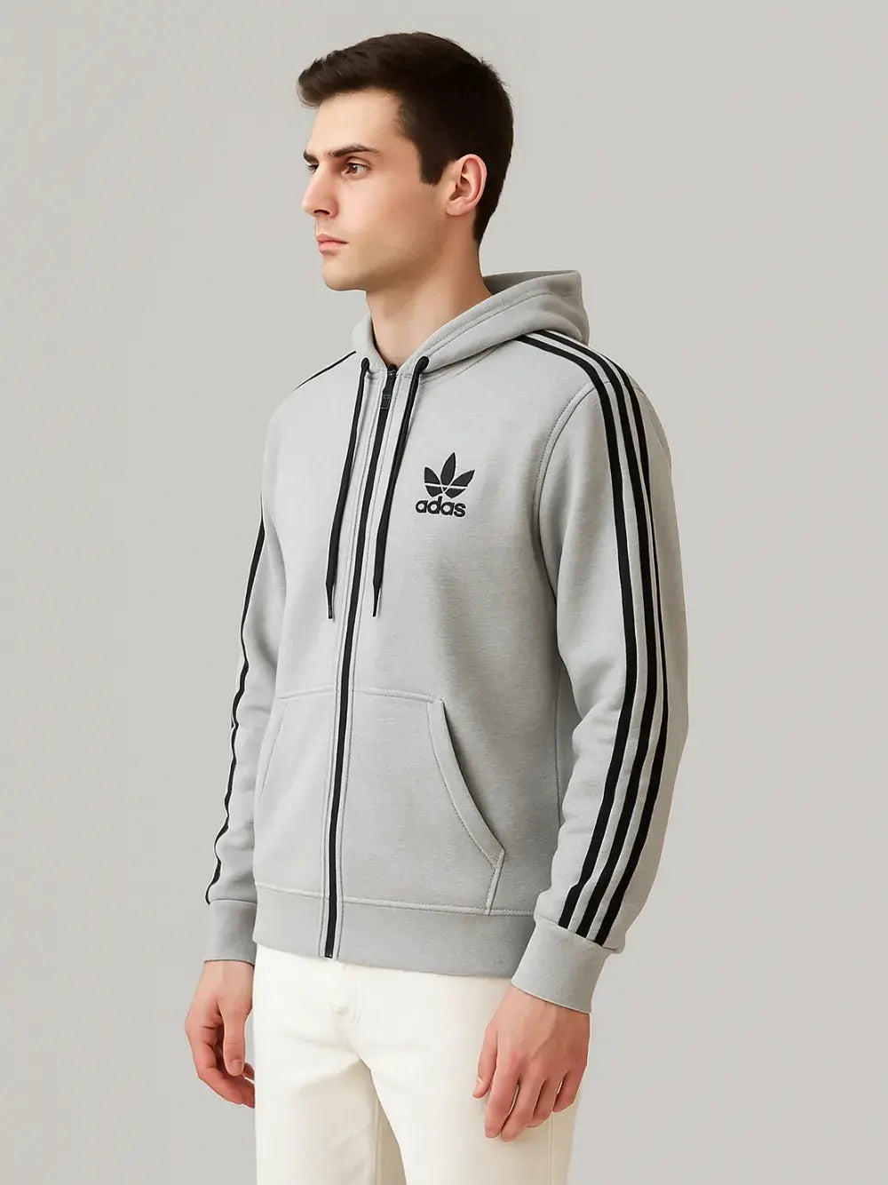 ADIDAS 3-STRIPE PULLOVER HOODIE