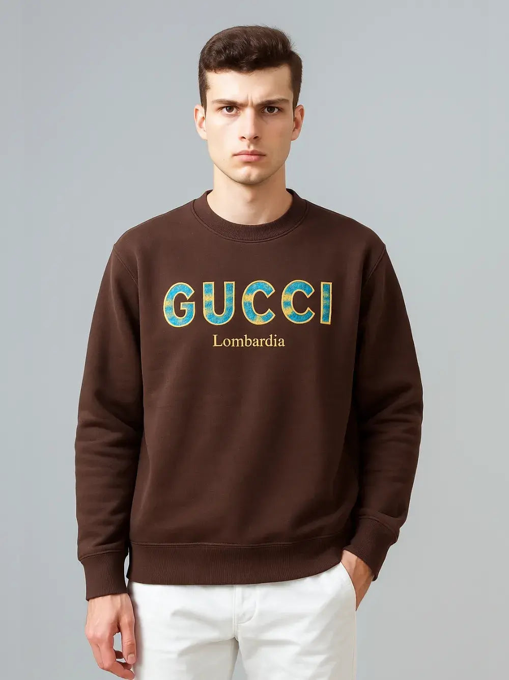 CREWNECK SWEATSHIRT with GUCCI Logo